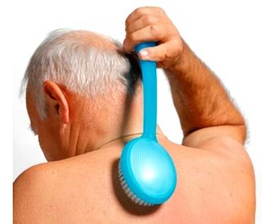 Brosse de bain légère