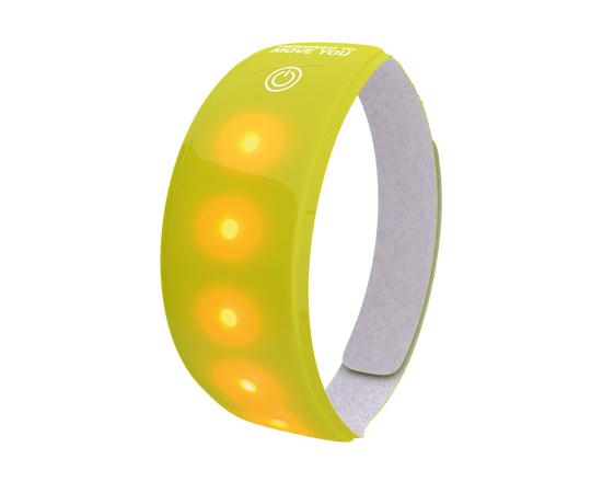 Reflecterende armband met led-verlichting