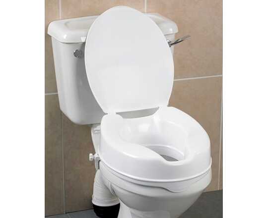  Rehausseur de toilettes avec couvercle